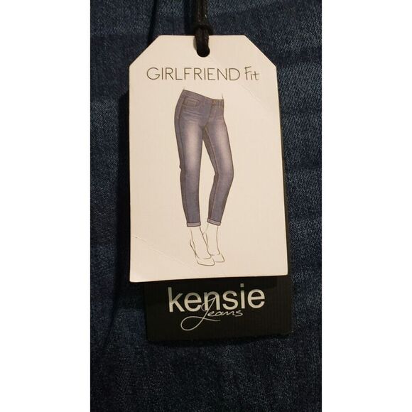 Kenzie Girlfriend Fit Jeans Size 8/29 Mid-rise Relaxed Fit Ankle NWT - Picture 6 of 8